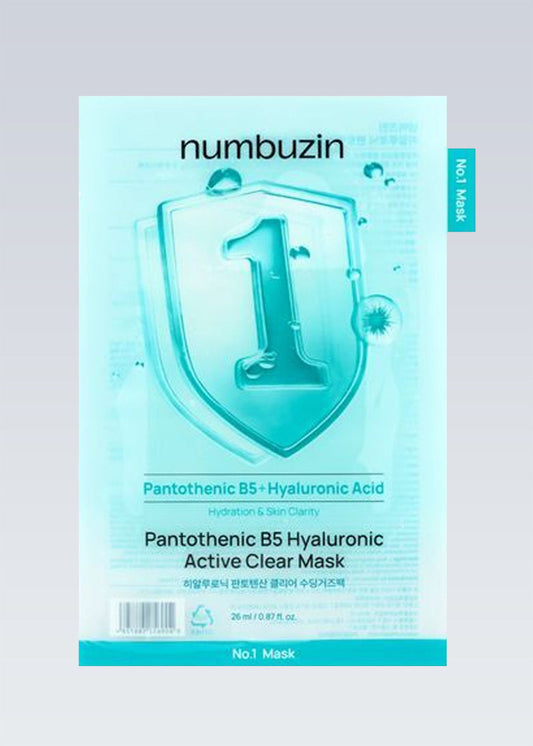 numbuzin No. 1 Pantothenic B5 Hyaluronic Active Clear Mask
