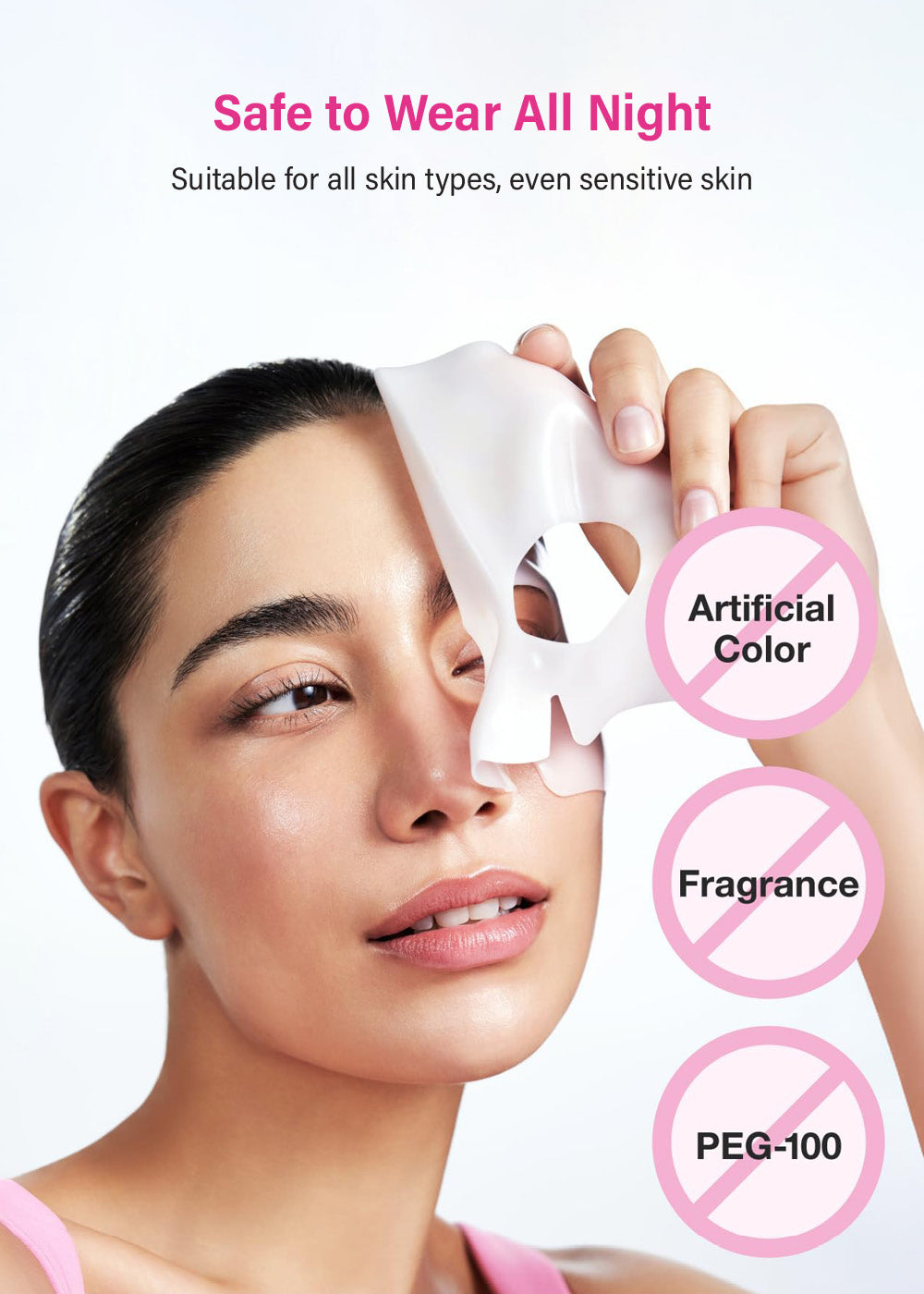 numbuzin No. 2 Rose PDRN Overnight Collagen Mask