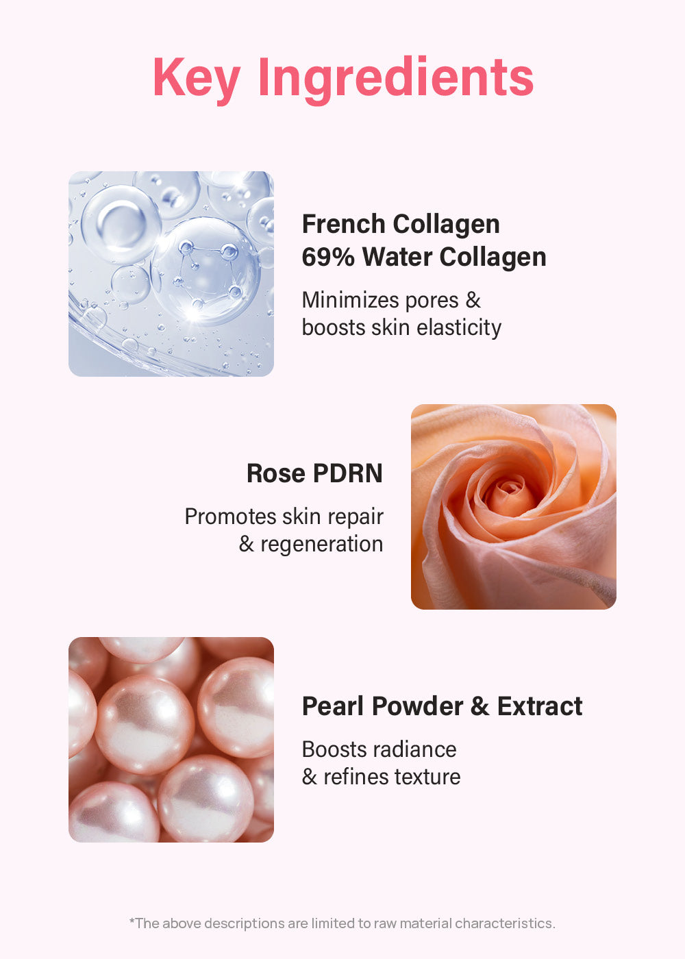 numbuzin No. 2 Rose PDRN Collagen Plumping Sheet Mask