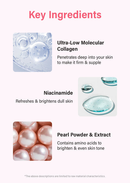 numbuzin No. 2 Water Collagen 65% Voluming Sheet Mask