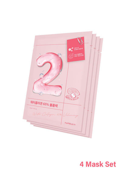 numbuzin No. 2 Water Collagen 65% Voluming Sheet Mask
