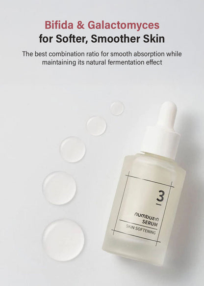 numbuzin No. 3 Skin Softening Serum 50ml