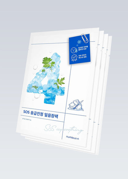 numbuzin No. 4 Icy Soothing Sheet Mask