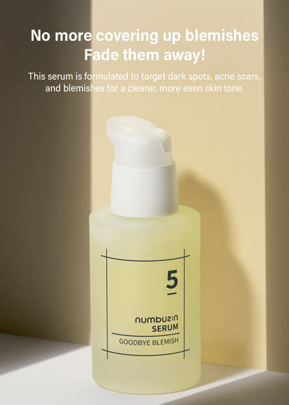 numbuzin No. 5 Goodbye Blemish Serum 50ml