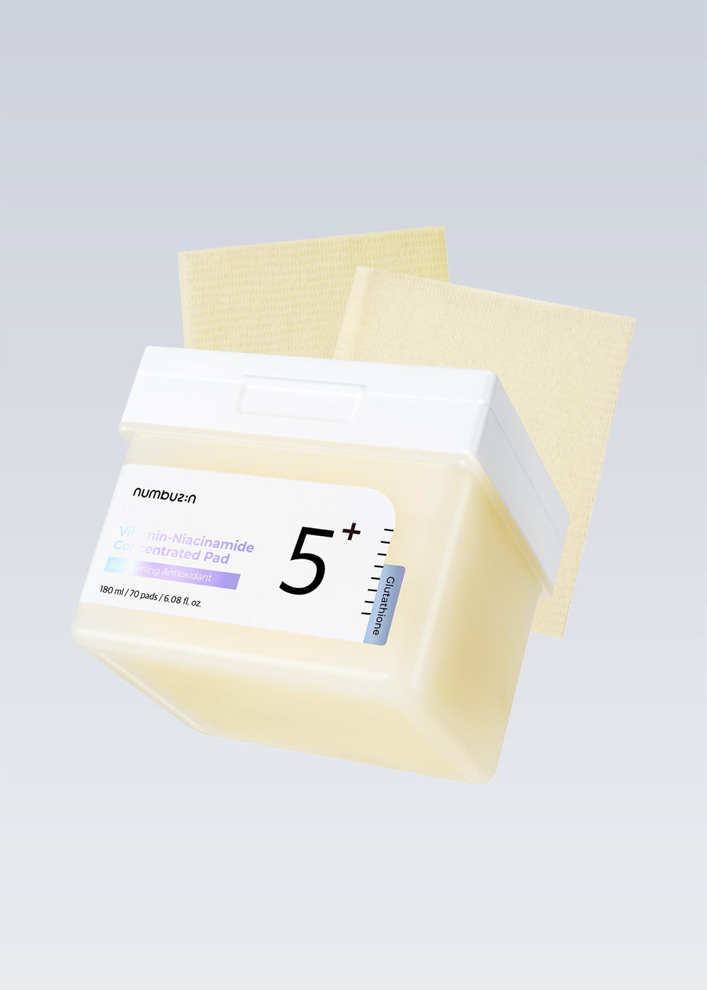 numbuzin No. 5+ Glutathione Vitamin Concentrated Pad (70 Pads)