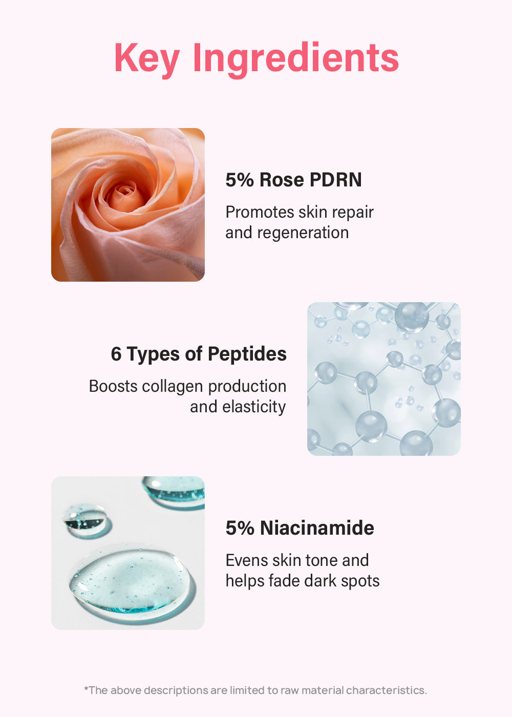 numbuzin No. 2 Rose PDRN Collagen Plumping Serum 30ml