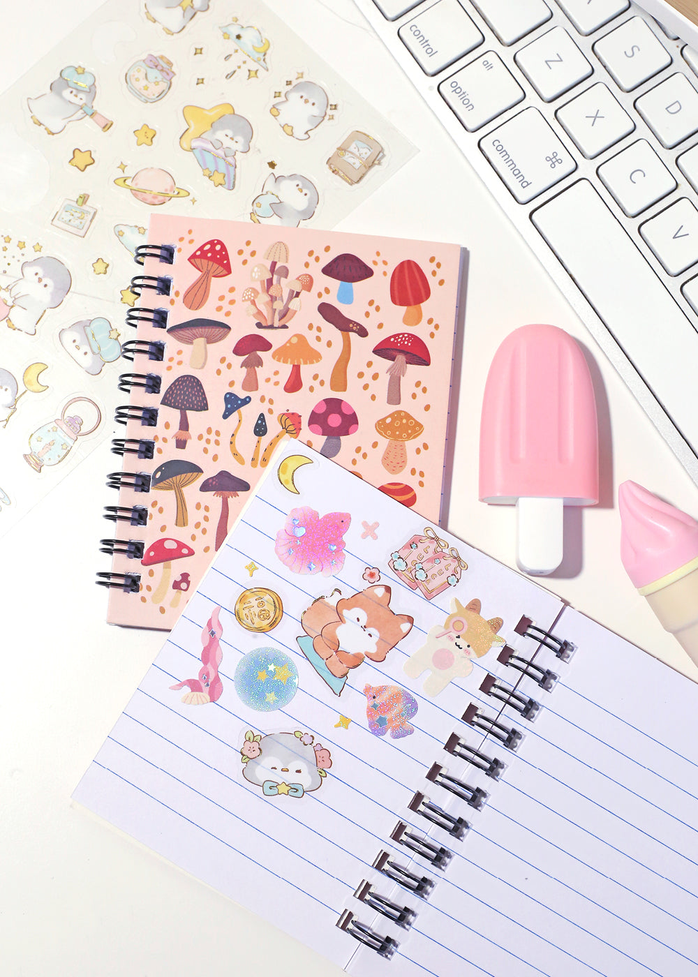 Official Key Items Sticker Sheet - Animals