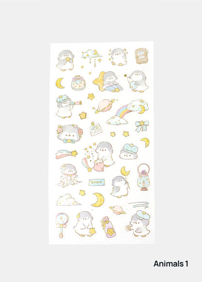 Official Key Items Sticker Sheet - Animals