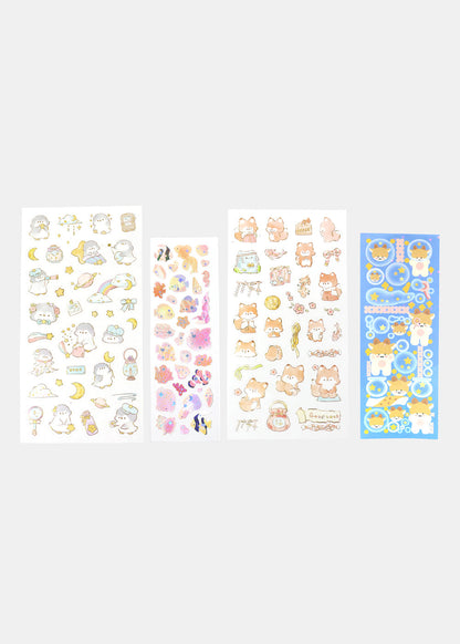 Official Key Items Sticker Sheet - Animals
