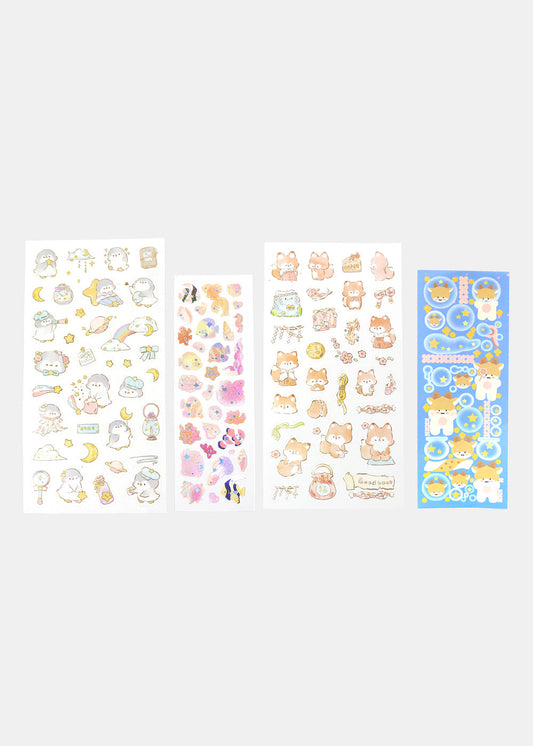 Official Key Items Sticker Sheet - Animals