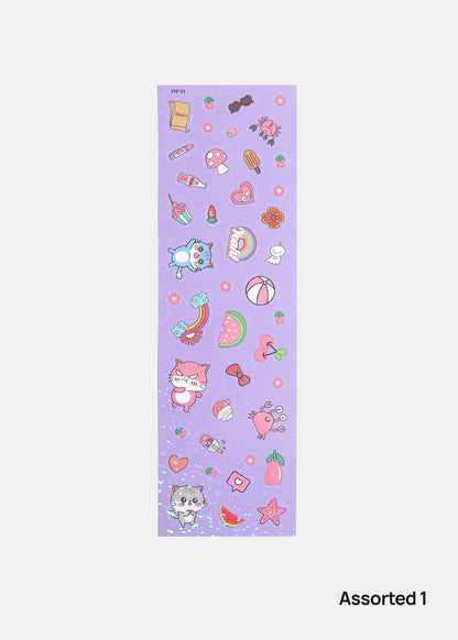 Official Key Items Sticker Sheet - Assorted