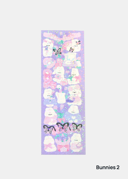 Official Key Items Sticker Sheet - Bunnies