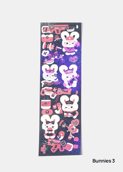 Official Key Items Sticker Sheet - Bunnies