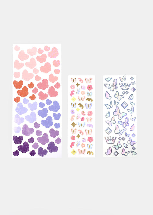 Official Key Items Sticker Sheet - Butterfly