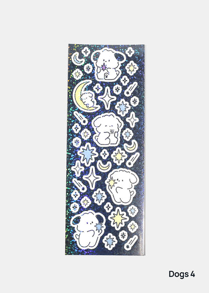Official Key Items Sticker Sheet - Dogs
