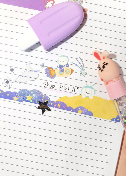 Official Key Items Sticker Sheet - Galaxy