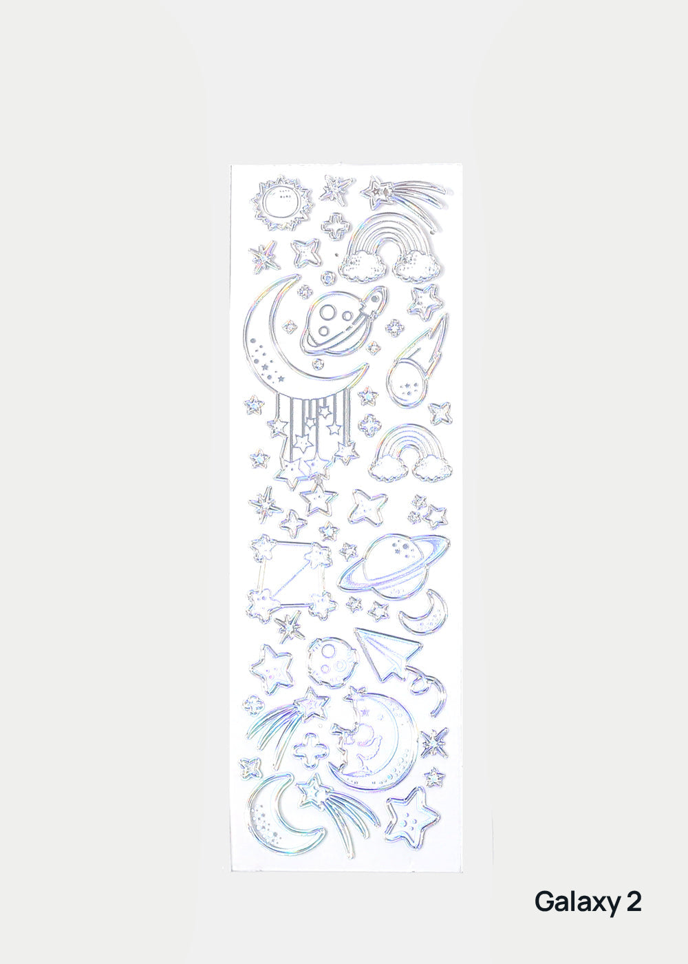 Official Key Items Sticker Sheet - Galaxy