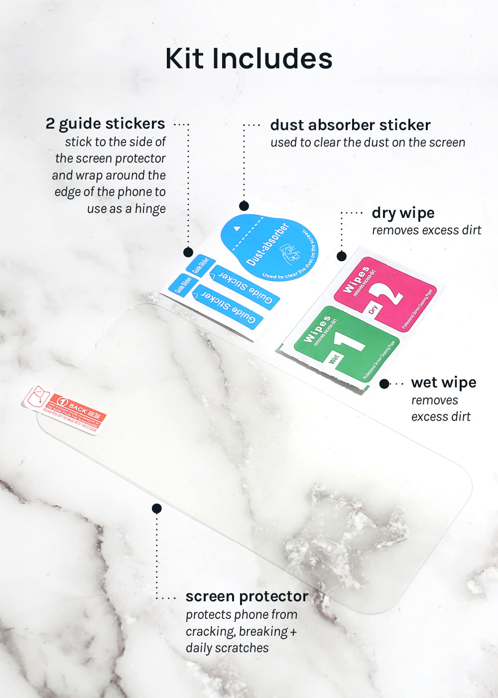 Miss A Tempered Glass Screen Protector for iPhone
