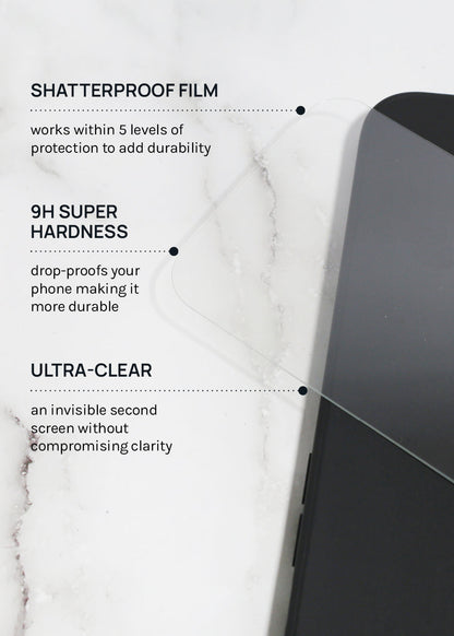 Miss A Tempered Glass Screen Protector for iPhone