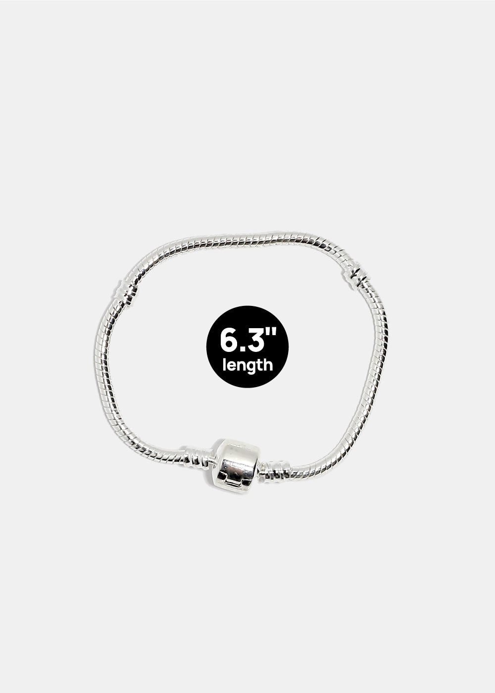Miss A Bead Charm Bracelet - Plain Clasp