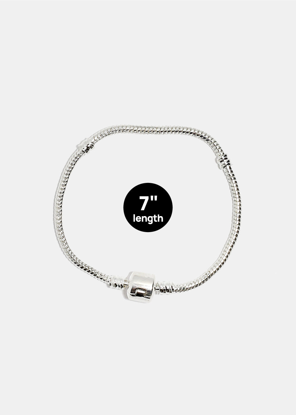 Miss A Bead Charm Bracelet - Plain Clasp