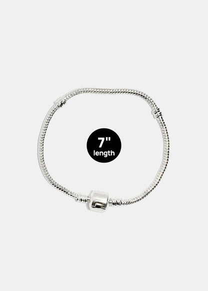 Miss A Bead Charm Bracelet - Plain Clasp