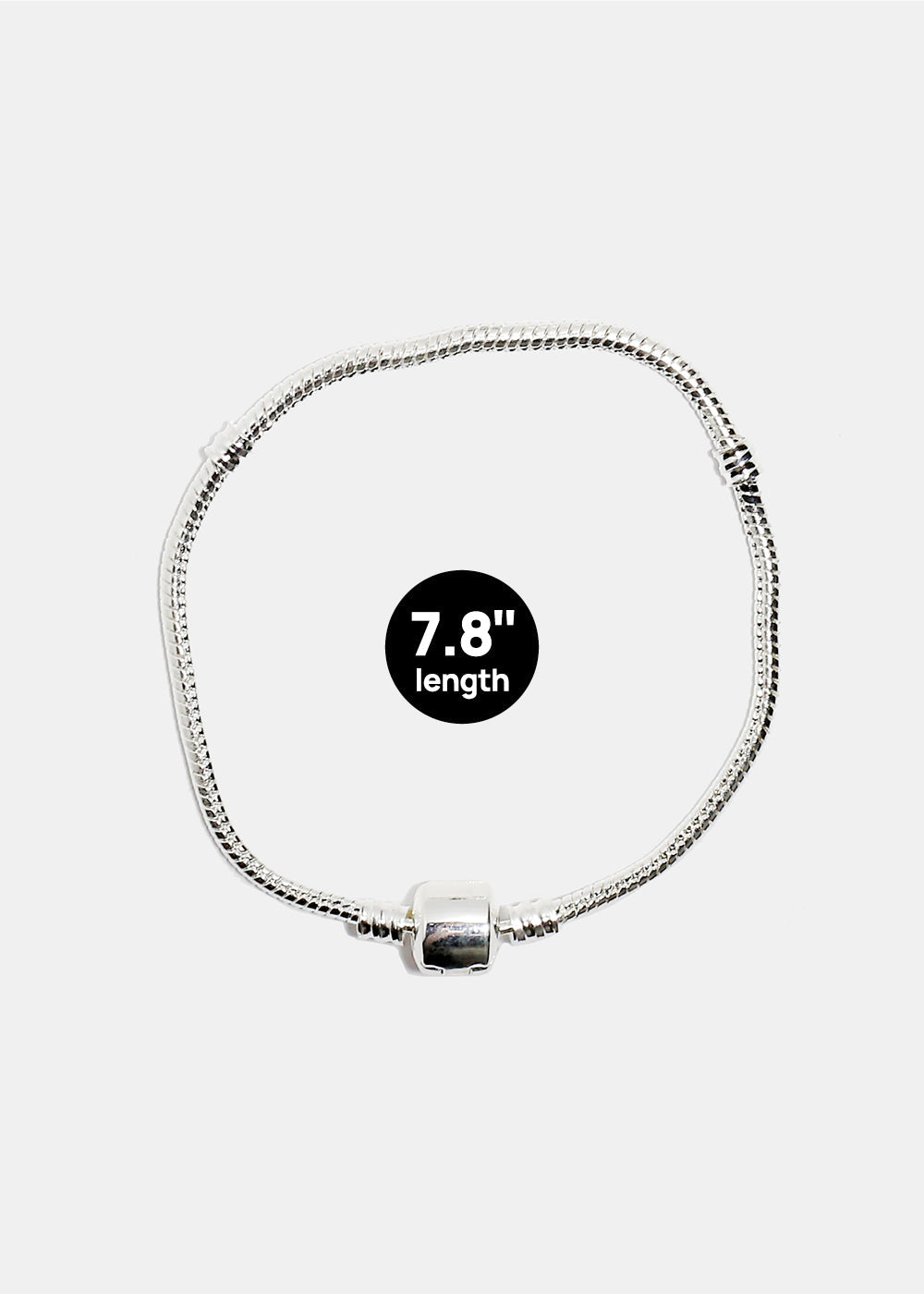 Miss A Bead Charm Bracelet - Plain Clasp