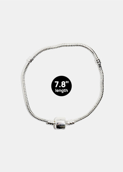 Miss A Bead Charm Bracelet - Plain Clasp