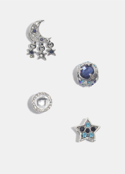 Miss A Bead Charm - Moon and Stars