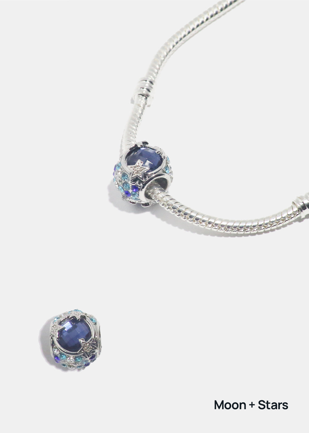 Miss A Bead Charm - Moon and Stars