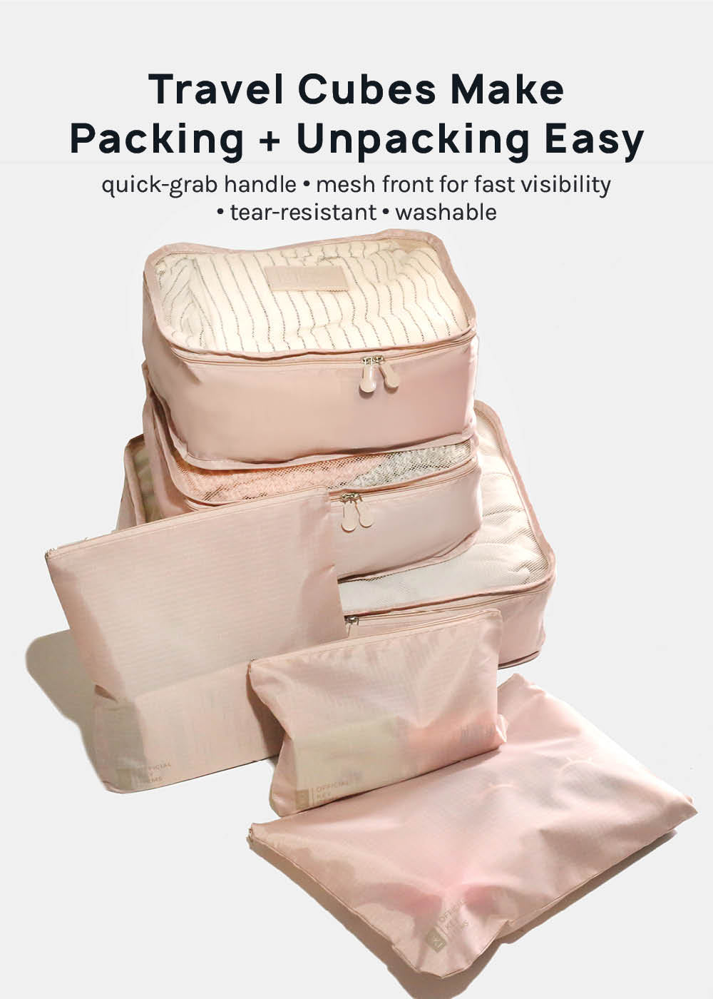 Official Key Items Travel Packing Cube- Small