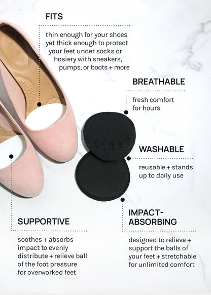 Miss A Slip-On Foot Pad Cushions