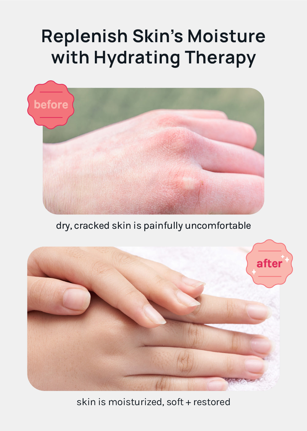 Gel Lined Moisturizing Spa Glove - Lavender