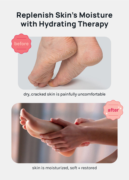 Gel Lined Moisturizing Spa Sock - Lavender