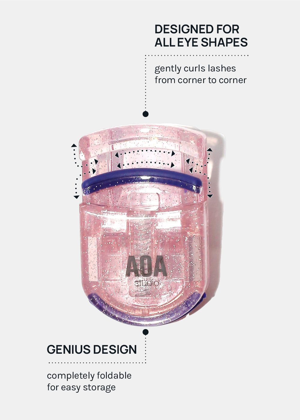AOA Travel Eyelash Curler