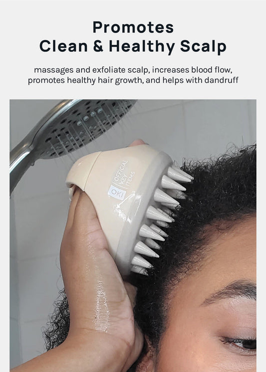 A+ Shampoo Scalp Massager Brush- Hair Oiling