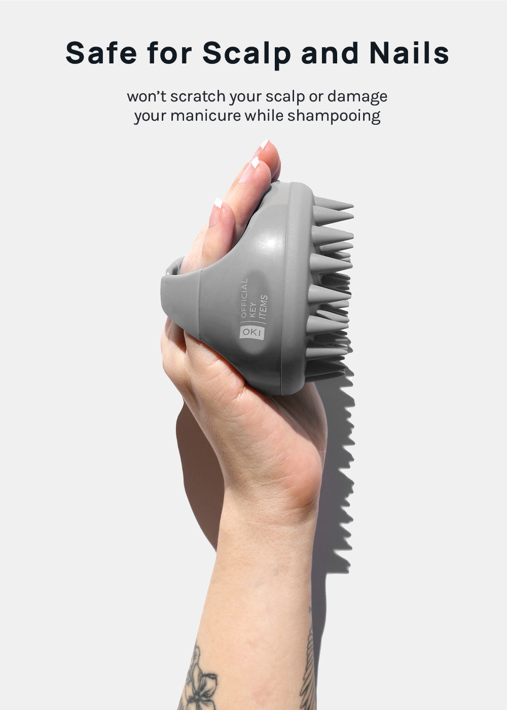 A+ Shampoo Scalp Massager Brush- Hair Oiling