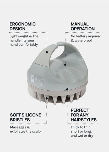 A+ Shampoo Scalp Massager Brush- Hair Oiling