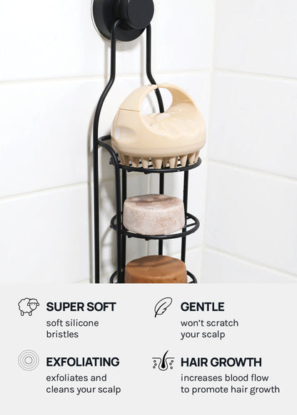 A+ Shampoo Scalp Massager Brush- Hair Oiling