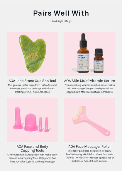 AOA Skin Chin Lifting Mask for V-Line Shaping – Aloe + Vitamin E