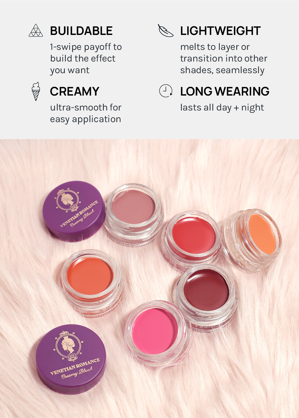 AOA Venetian Romance Creamy Blush