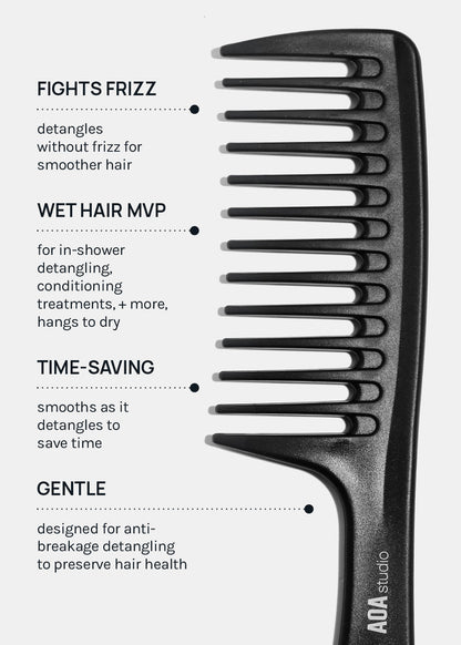 AOA Wide Tooth Detangling Comb